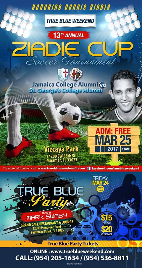 GraceKennedy Money Services/Western Union to sponsor the All Boys & All  Girls Penalty Kick-off at True Blue Weekend March 24th-25th, 2023, Miramar,  Florida
